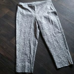 Zebra Cropped Pants